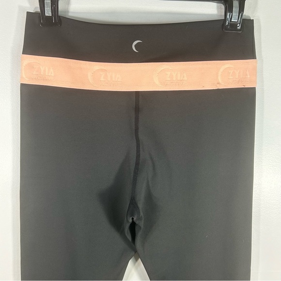 Zyia Active 29” Inseam Coral Pink/ Black Legging; Women’s Sz 6-8 (approx Medium) - Picture 10 of 12